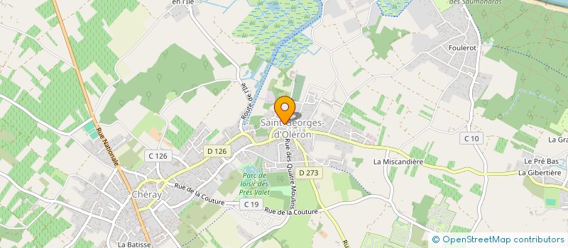 localisation de l'entreprise SNC MADSYL à SAINT-GEORGES-D'OLERON