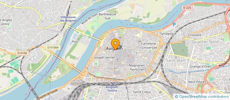 localisation de l'entreprise SNC MAHINA à AVIGNON