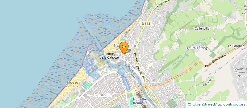 localisation de l'entreprise SNC MAJE à TROUVILLE-SUR-MER