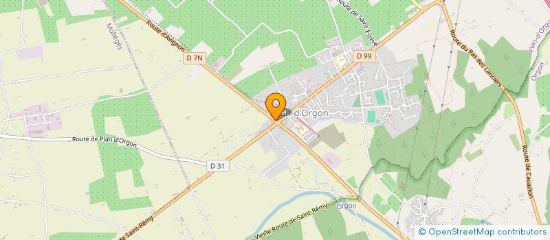 localisation de l'entreprise SNC MAK à PLAN-D'ORGON