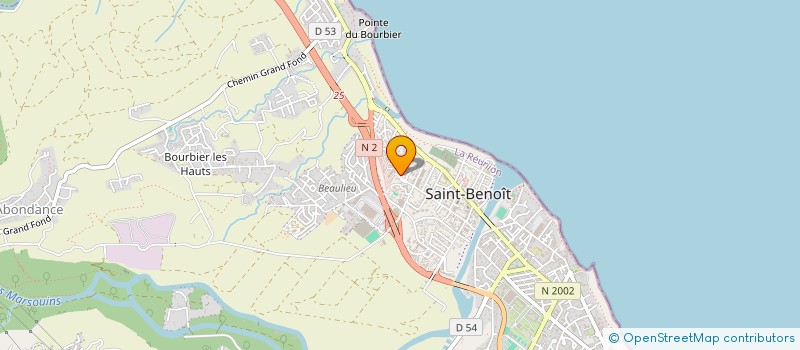 localisation de l'entreprise SNC MAKES à SAINT-BENOIT