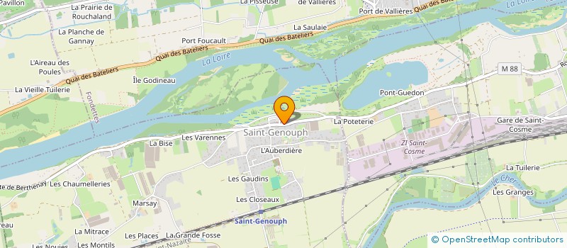 localisation de l'entreprise SNC MALCATA  SAINT-GENOUPH