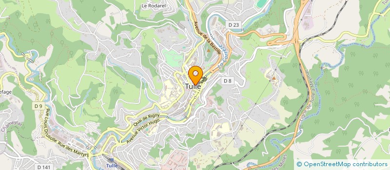 localisation de l'entreprise SNC MALES à TULLE
