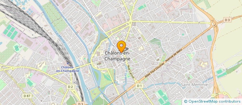 localisation de l'entreprise SNC MALGLAIVE BAUDET à CHALONS-EN-CHAMPAGNE
