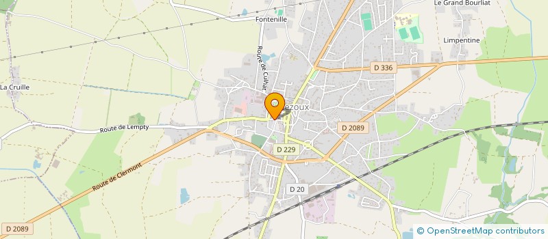 localisation de l'entreprise SNC MALO à LEZOUX