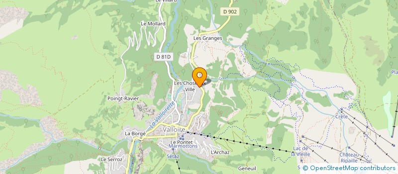 localisation de l'entreprise SNC MAPAM  VALLOIRE