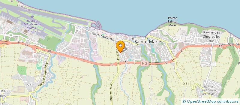 localisation de l'entreprise SNC MAPERINE 25 à SAINTE-MARIE