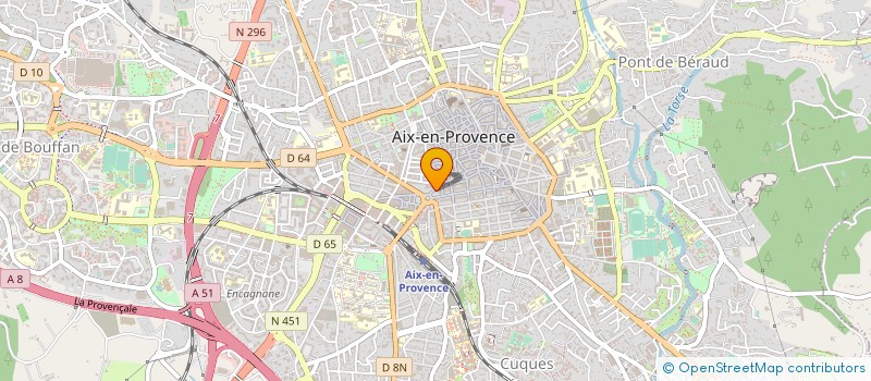 localisation de l'entreprise SNC MARAIX à AIX-EN-PROVENCE