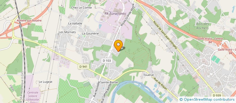 localisation de l'entreprise SNC MARCADIER FRERES à FLEAC