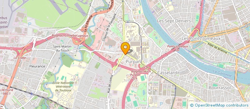 localisation de l'entreprise SNC MARFELLA à TOULOUSE