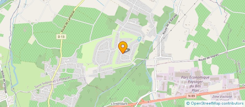 localisation de l'entreprise SNC MARIE JFVM  TRESSES