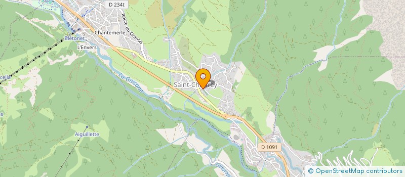 localisation de l'entreprise SNC MARIE JULIE  SAINT-CHAFFREY