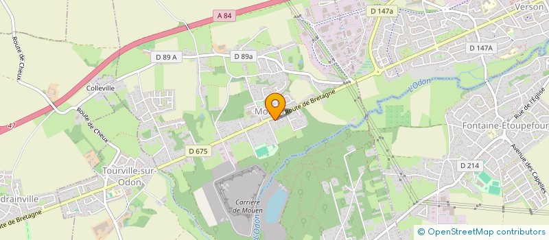 localisation de l'entreprise SNC MARIE KJ  MOUEN