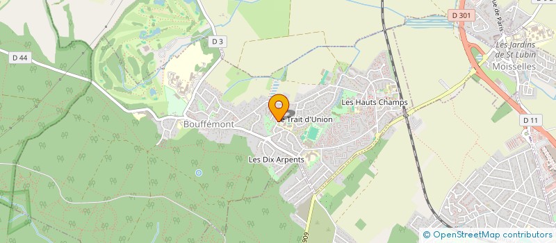 localisation de l'entreprise SNC  MARINE TROPICAL CREATION  BOUFFEMONT