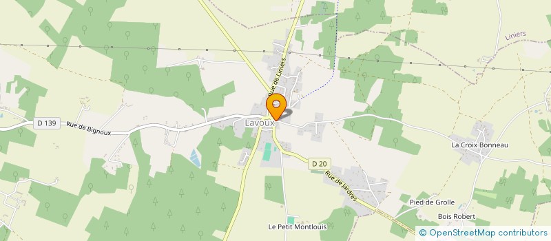 localisation de l'entreprise SNC MARTIN  LAVOUX