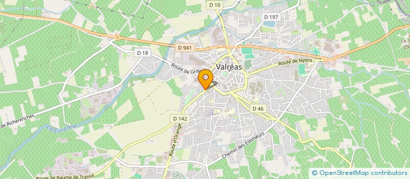 localisation de l'entreprise SNC MARTINHO à VALREAS