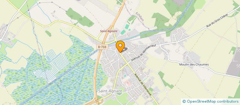 localisation de l'entreprise SNC MARY  TONNAY-CHARENTE