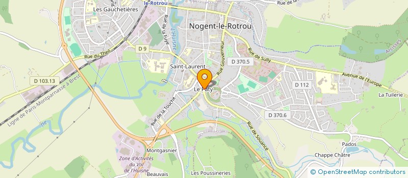 localisation de l'entreprise SNC MASSES ADELINE à NOGENT-LE-ROTROU