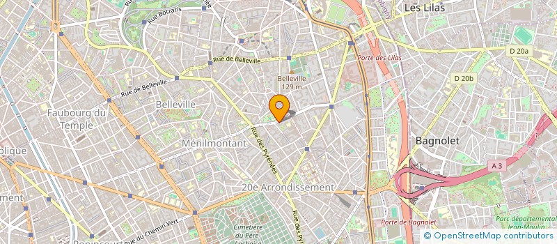 localisation de l'entreprise SNC MATHURINS  PARIS