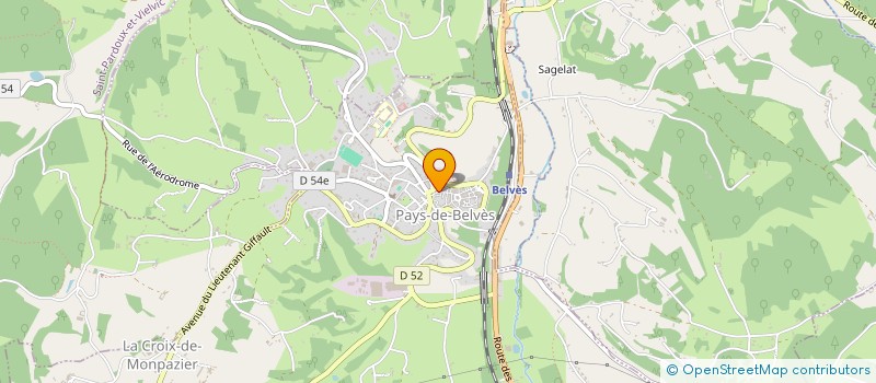 localisation de l'entreprise SNC MAUD ET FILS à PAYS DE BELVES