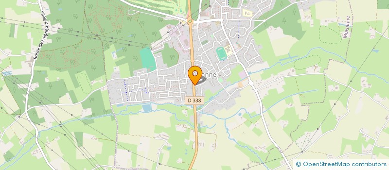 localisation de l'entreprise SNC MAZE-BLOT  MULSANNE