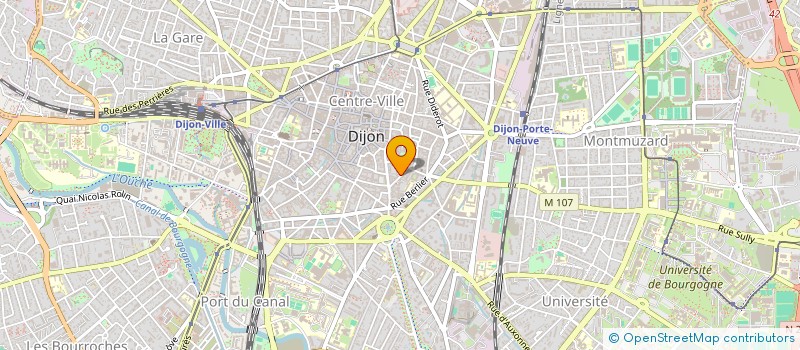 localisation de l'entreprise SNC MB JACARANDA  DIJON