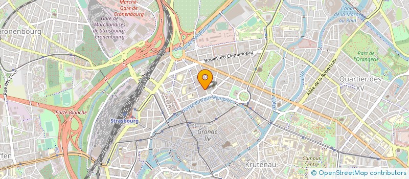 localisation de l'entreprise SNC MC à STRASBOURG