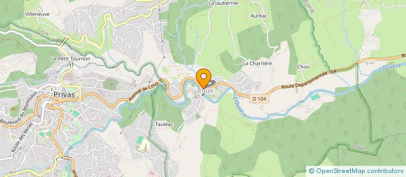 localisation de l'entreprise SNC MC MENUISERIE  SAINT-JULIEN-EN-SAINT-ALBAN