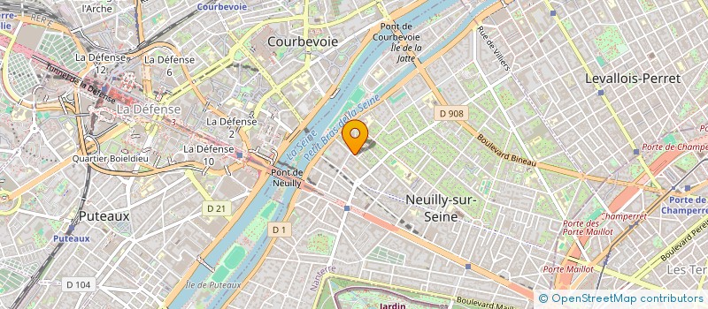 localisation de l'entreprise SNC MEDIA JONCTION à NEUILLY SUR SEINE