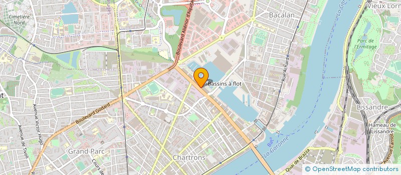 localisation de l'entreprise SNC MELODIE K à BORDEAUX