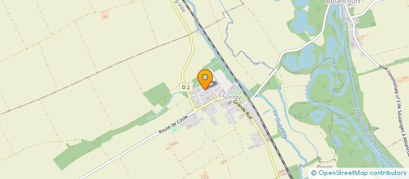 localisation de l'entreprise SNC MENIS C ET P  SONGY