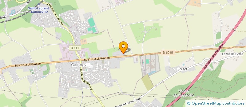 localisation de l'entreprise SNC MENUISERIE TASSERIE  GAINNEVILLE