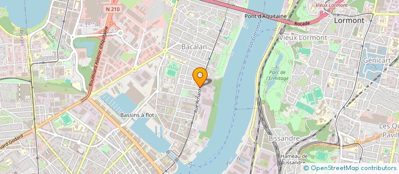 localisation de l'entreprise SNC MER SEA à BORDEAUX