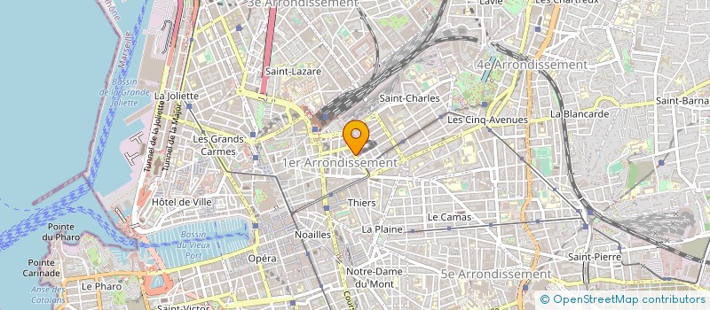 localisation de l'entreprise SNC MG à MARSEILLE