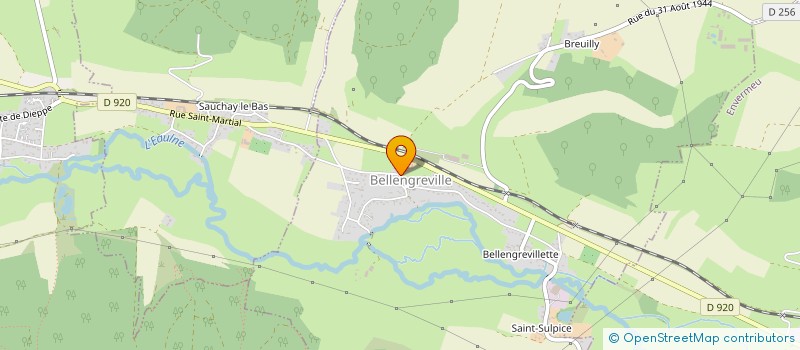 localisation de l'entreprise SNC MICHEL  PETIT-CAUX