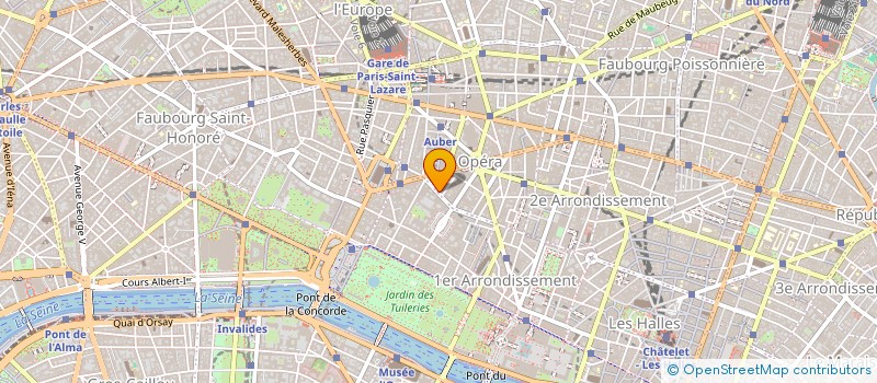 localisation de l'entreprise SNC MICHELET LEVALLOIS  PARIS