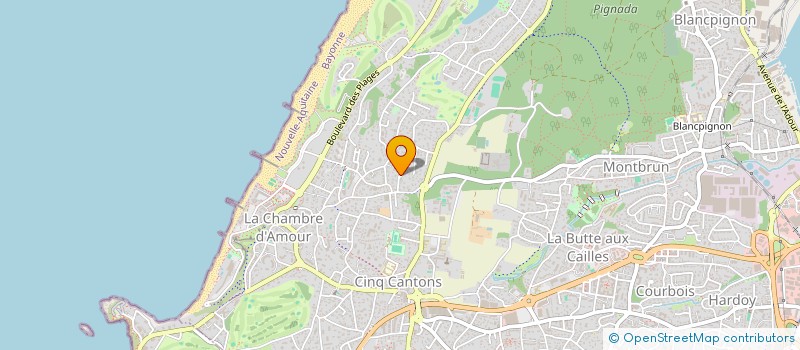 localisation de l'entreprise SNC MINASSIAN MICHEL & DURAND YVES à ANGLET