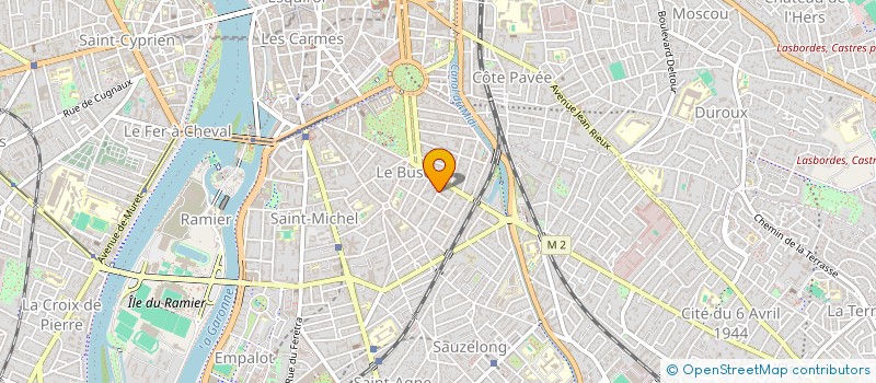 localisation de l'entreprise SNC MIRAIL 88  TOULOUSE