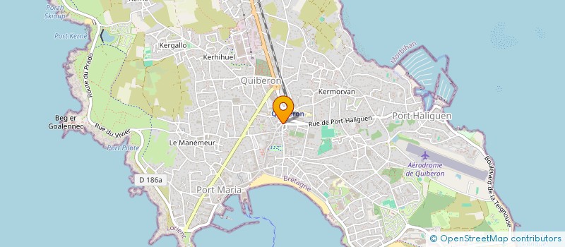 localisation de l'entreprise SNC MITAILLE à QUIBERON