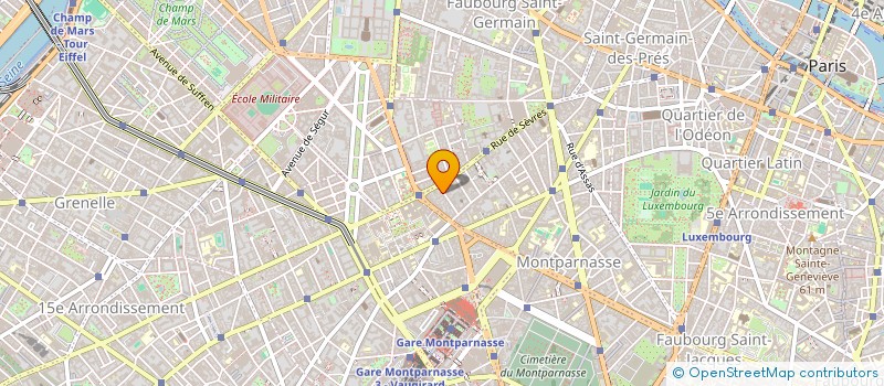 localisation de l'entreprise SNC MONTABERT  PARIS