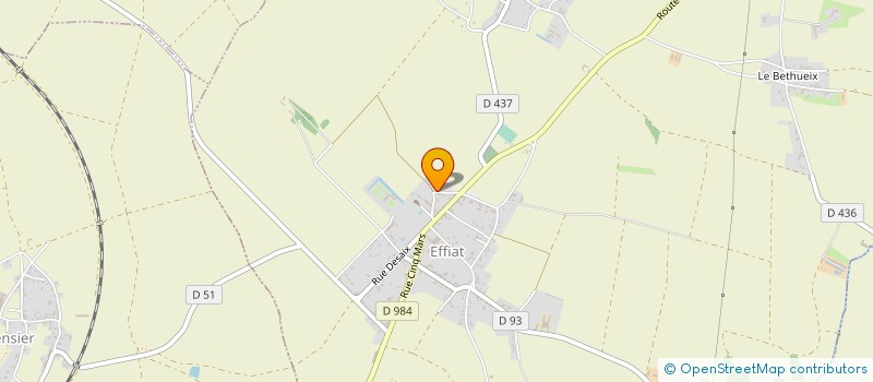 localisation de l'entreprise SNC MOUSSIER JAFFEUX à EFFIAT
