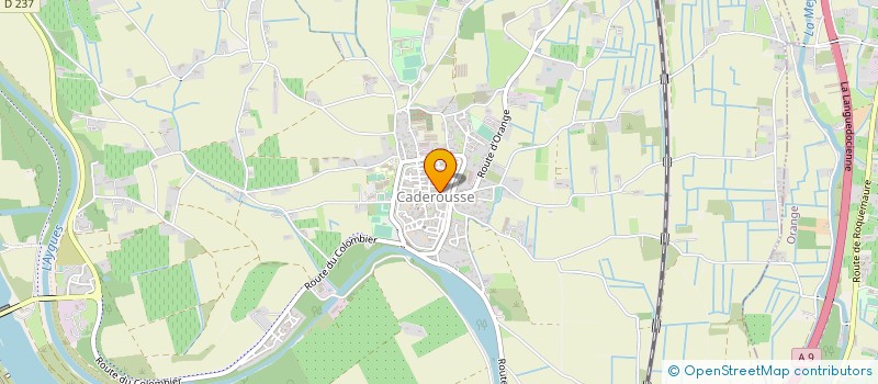 localisation de l'entreprise SNC MURAT  CADEROUSSE