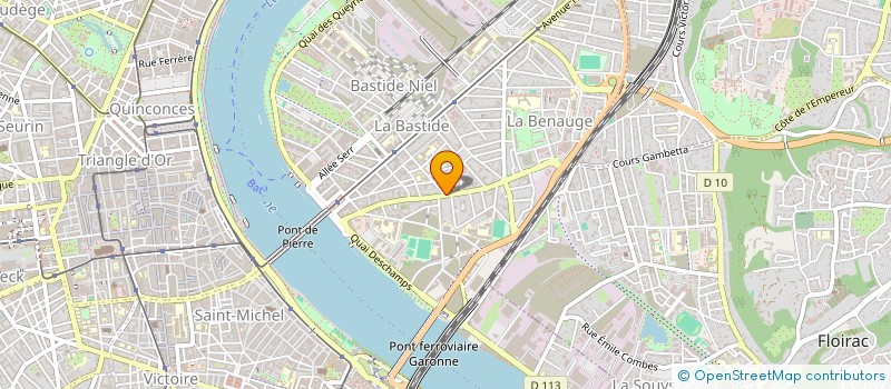 localisation de l'entreprise SNC N'MO à BORDEAUX