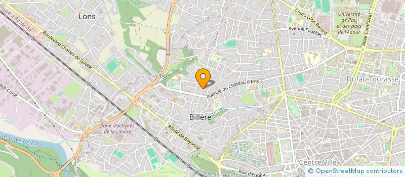 localisation de l'entreprise SNC NAJAC ET CIE à BILLERE