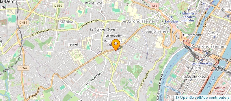 localisation de l'entreprise SNC NAKACH à SAINTE FOY LES LYON