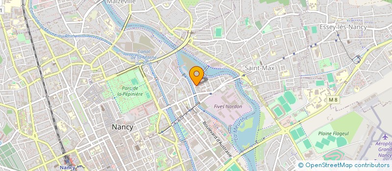 localisation de l'entreprise SNC NANCY SAINTE CATHERINE à NANCY