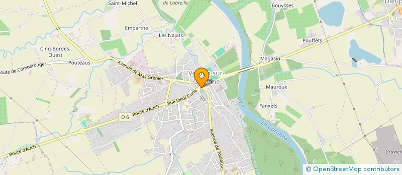 localisation de l'entreprise SNC NAVARRO VAGNE à VERDUN-SUR-GARONNE