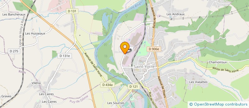 localisation de l'entreprise SNC NEPTUNE DISTRIBUTION à SAINT-YORRE