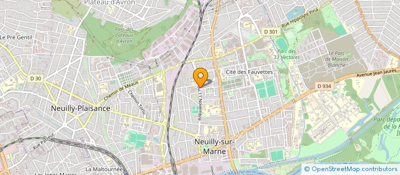 localisation de l'entreprise SNC NEUILLY PRESSE à NEUILLY SUR MARNE