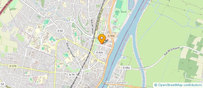 localisation de l'entreprise SNC NICOLE ET DOMINIQUE CHOULOT à MACON